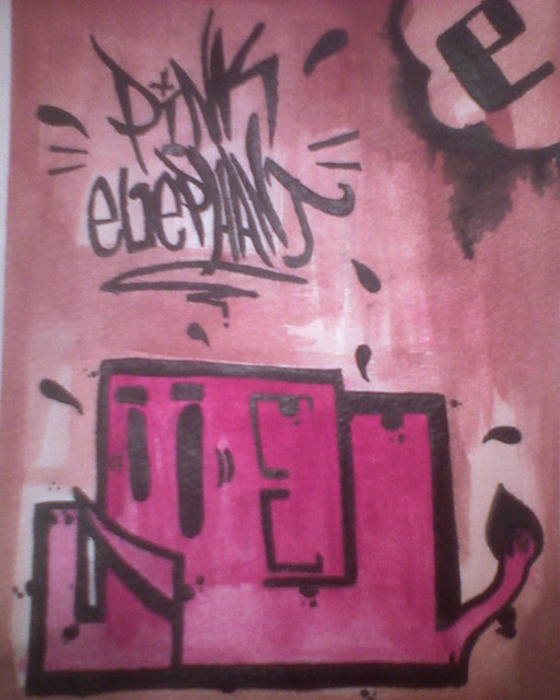 pink elephant