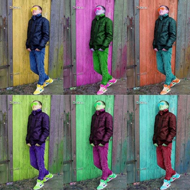 colorful.