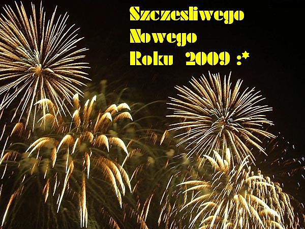 Szczliwego Nowego 2009 Roku :*