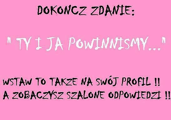 dokoncz zdanie xd