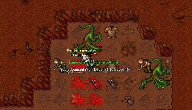 You advanced to Level 49.