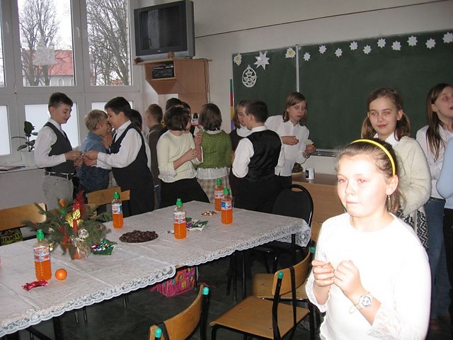 Wigilia klasowa 2008