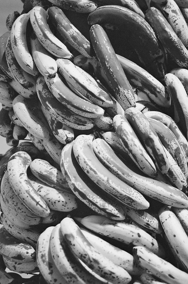  Black and white bananas