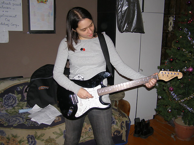 Gitarka elektryczna...