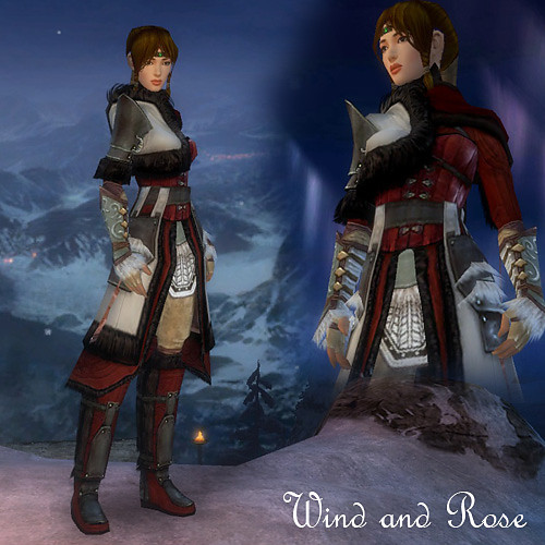 Wind and Rose 1/2 Norn Armor