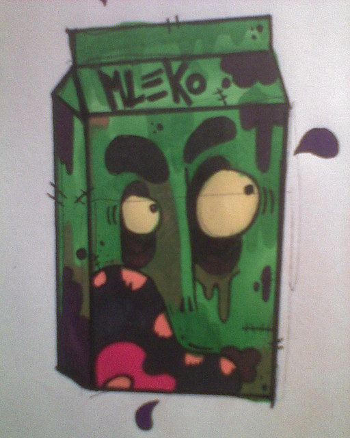 mleko chce zjesc ci mozg ;]