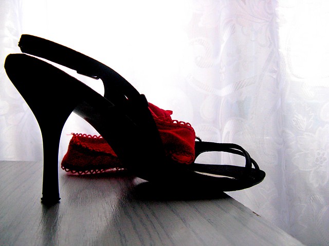 red dress;)