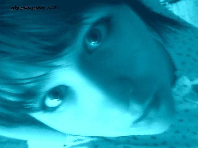 blue.