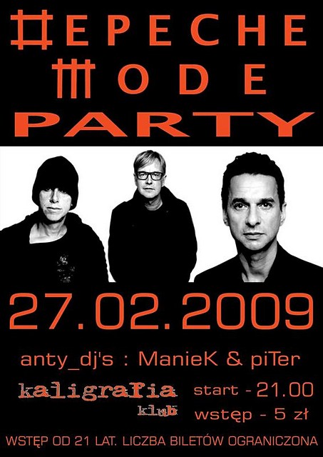 27.02.2009 DEPECHE MODE PARTY !!