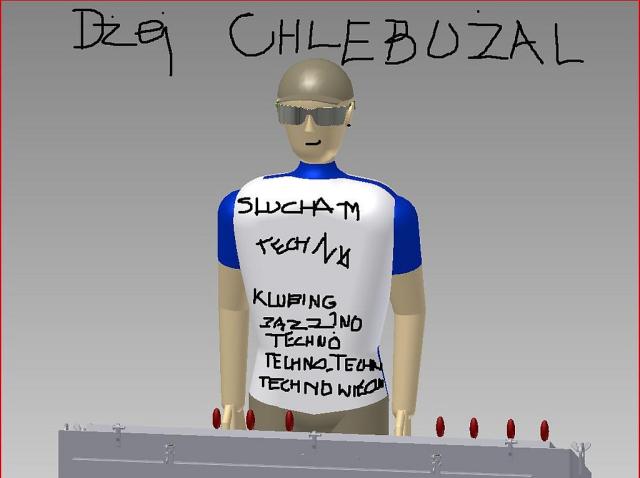 za konsoletom DJ CHLEBUZAL 