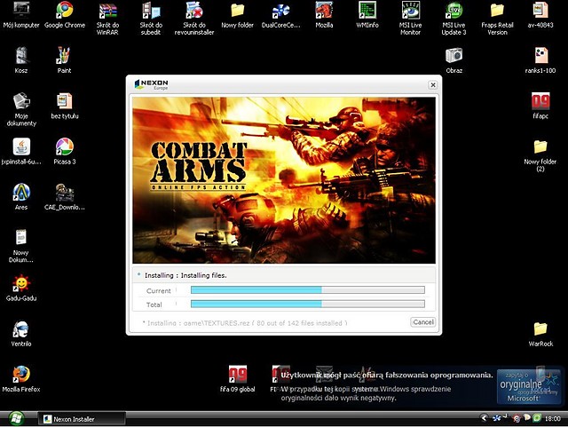 Instalacja Combat Arms