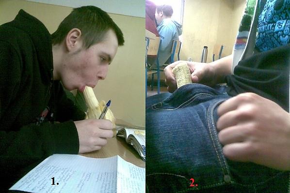 Czy kto ma  ochot na bananka? 