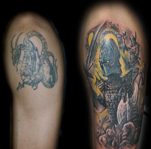 PRYKAS TATUAE RYBNIK COVER UP