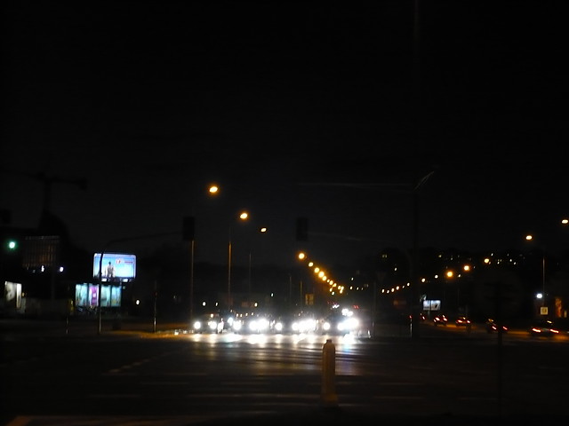 Warszawa po zmroku