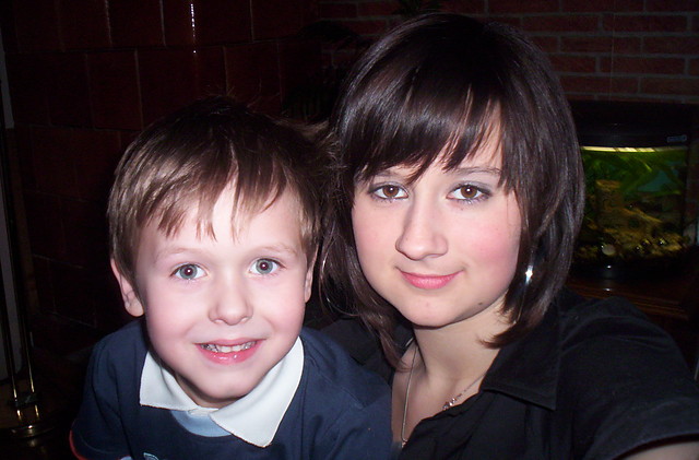 Z kuzynkiem:)