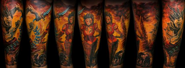 prince of persia prykas tattoo