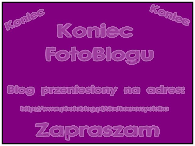 Wpis slodziutkamarzycielka