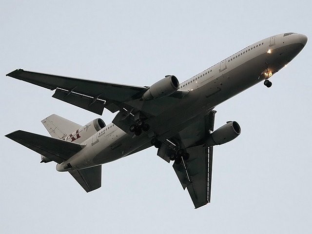 DC-10 na Balicach 