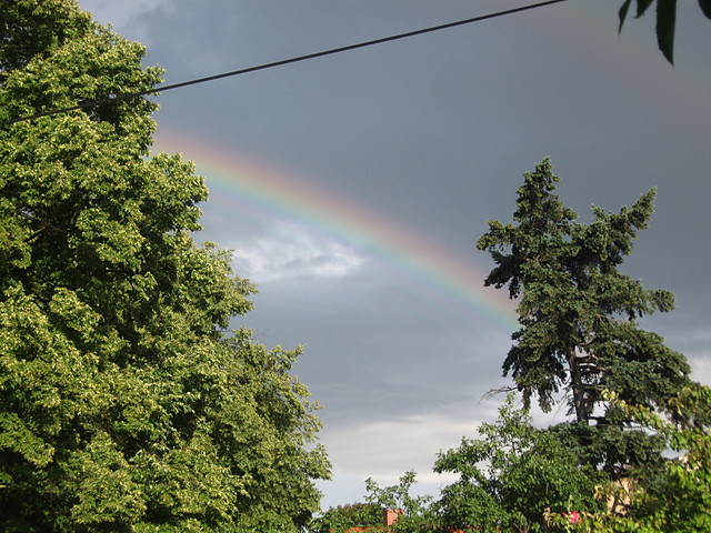 Somewhere over the rainbow...