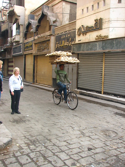 Egyptian bakery driver
