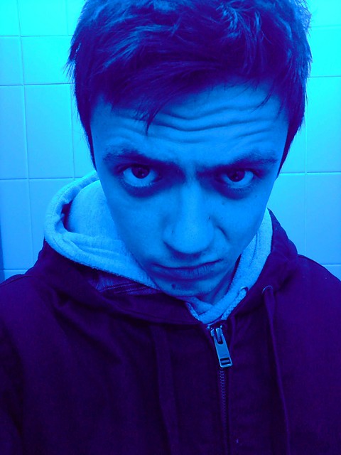 blue.
