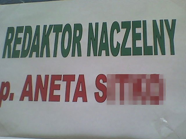 Wpis plastickaro