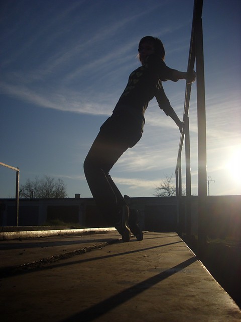 I climb...