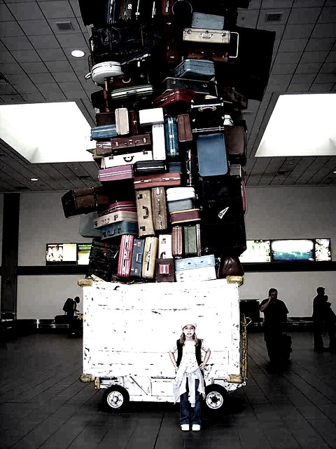 suitcases