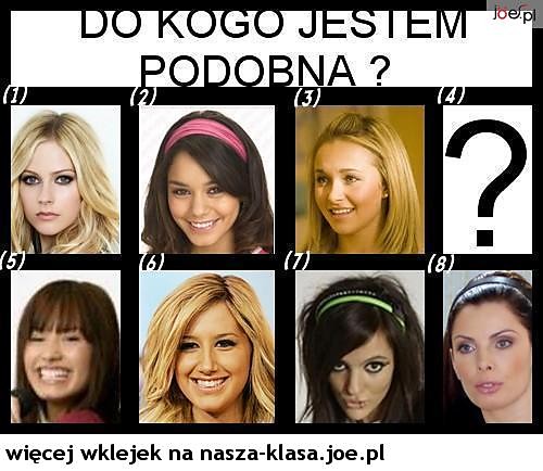 Do kogo jestemy podobne???????
