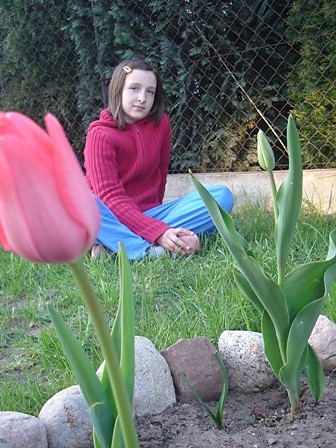 Z TULIPANKIEM  ;dddd 