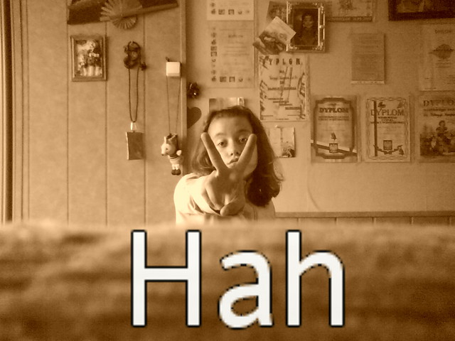 Hah ; p