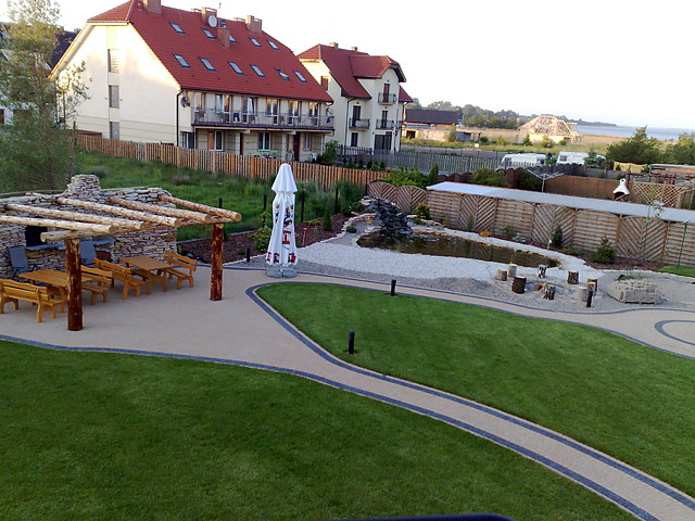 Widok z grnego tarasu