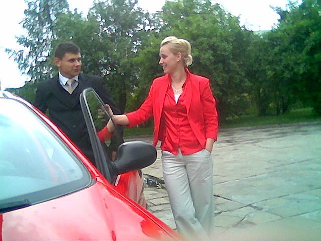 z kuzynem i moj bryk... =)