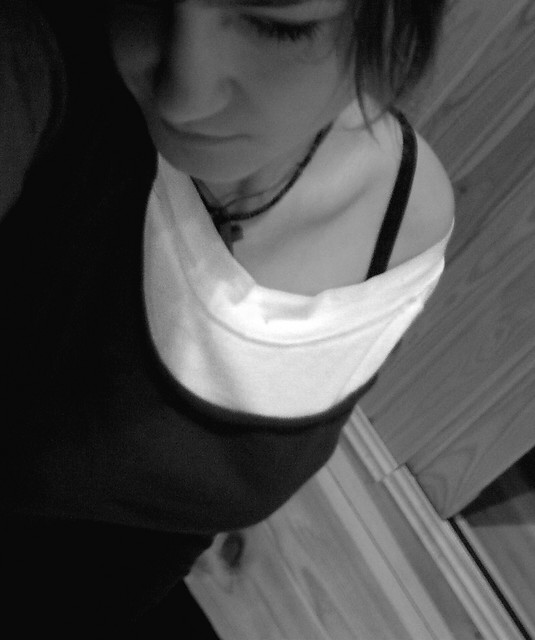 Garb na mych plecach.