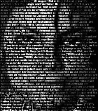Michael Jakson   [*]