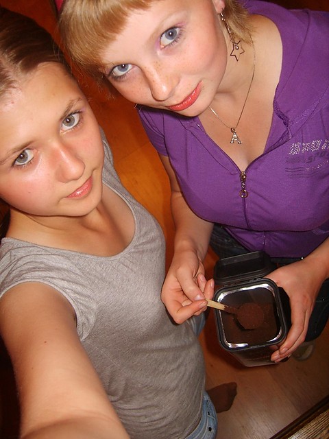 Ja z Justynka xD i Kawa hehe^^