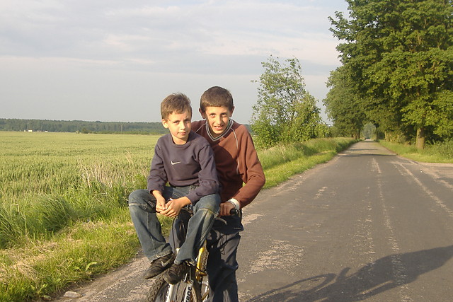 Potczas wycieczki rowerowej:P