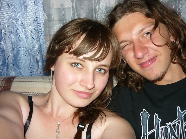 with Monika.
