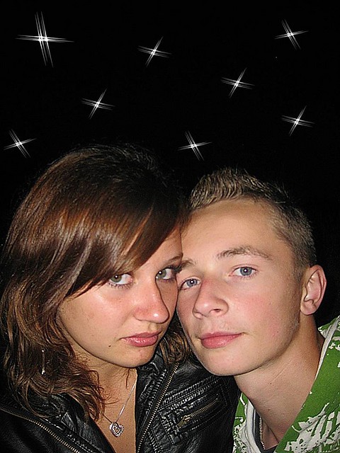 ze skarbkiem ;**