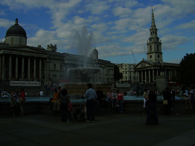 Trafalgar Square... =)