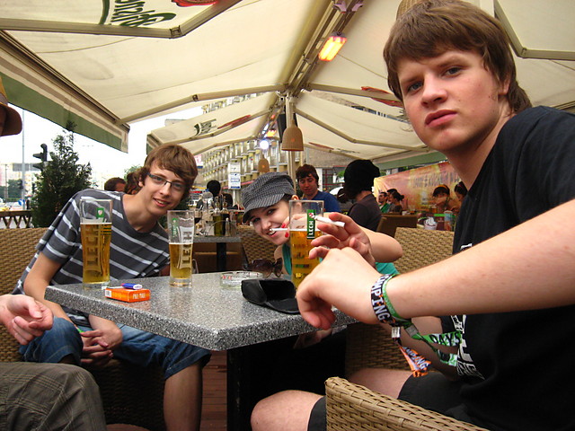 first beer