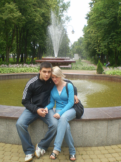 Ze Skarbem w parku :))