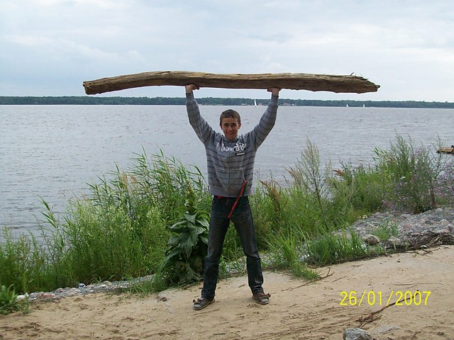 heh strong man