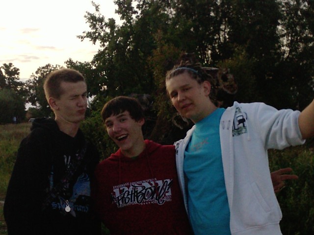 Stanek, Misza i ja :D