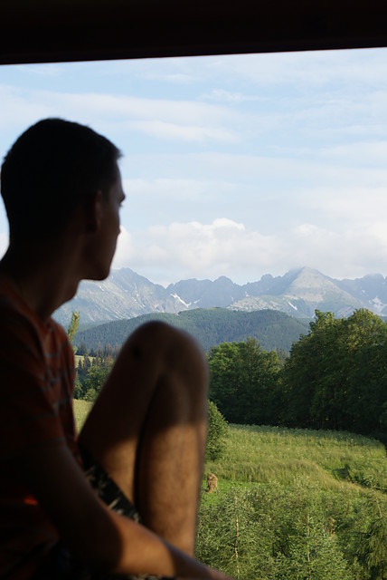 Cae Tatry przede mn