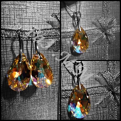 Cristal Ab Swarovski + Srebro