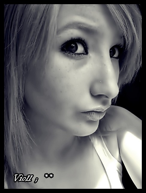 ; )