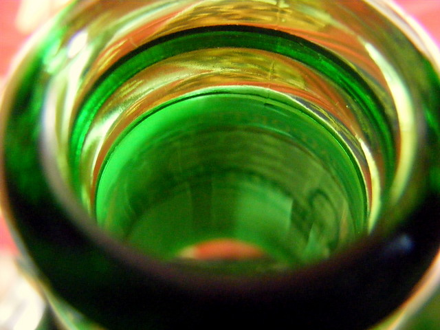 Zielone.