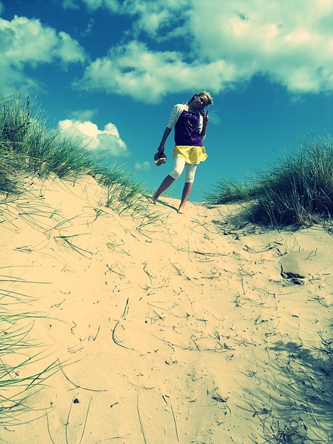 MOI AT THE BEACH