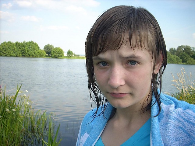 nad jeziorkiem ;]]